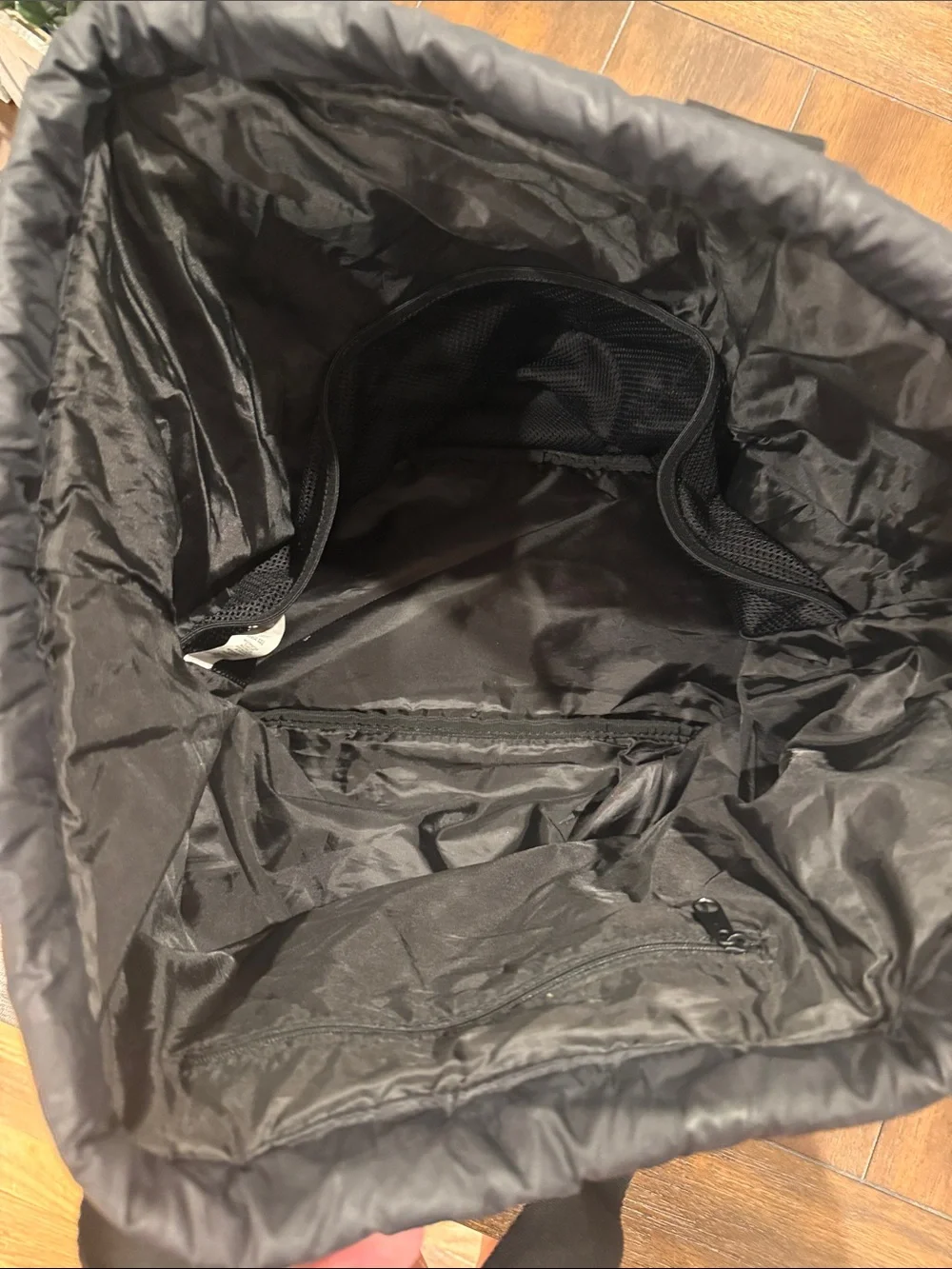 Under Armour Black Quilted Nylon Tote Bag for